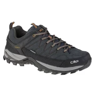 CMP Rigel Low WP 3Q13247-68UH, Męskie, Szare, buty trekkingowe, skóra zamszowa, rozmiar: 41