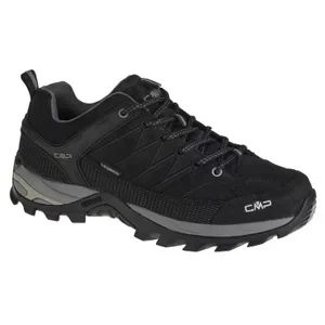 CMP Rigel Low WP 3Q13247-73UC, Męskie, Czarne, buty trekkingowe, skóra zamszowa, rozmiar: 41