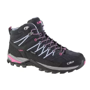 CMP Rigel Mid 3Q12946-66UM, Damskie, Szare, buty trekkingowe, skóra zamszowa, rozmiar: 37