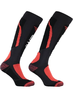 CMP Skarpety narciarskie w kolorze czarno-czerwonym rozmiar: 46/48