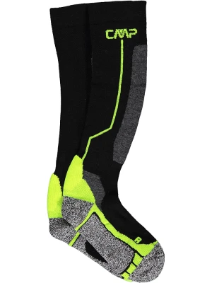 CMP Skarpety narciarskie w kolorze czarno-zielonym rozmiar: 31/33