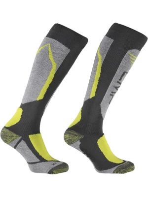 CMP Skarpety narciarskie w kolorze szaro-żółtym rozmiar: 46/48