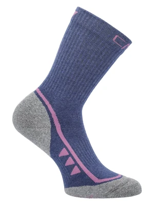 CMP Skarpety trekkingowe w kolorze fioletowym rozmiar: 28/30