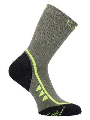 CMP Skarpety trekkingowe w kolorze khaki rozmiar: 46-48