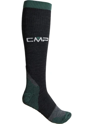 CMP Skarpety trekkingowe "Wool Mid" w kolorze antracytowym rozmiar: 46/48