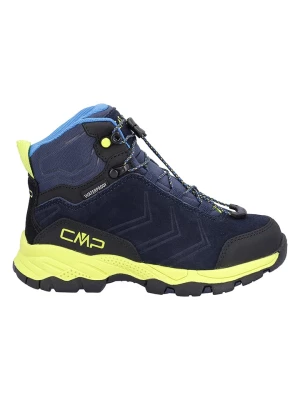 CMP Skórzane buty trekkingowe "Melnick" w kolorze granatowym rozmiar: 35