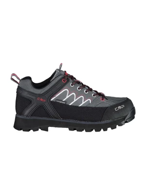 CMP Skórzane buty trekkingowe "Moon" w kolorze czarno-szarym rozmiar: 37