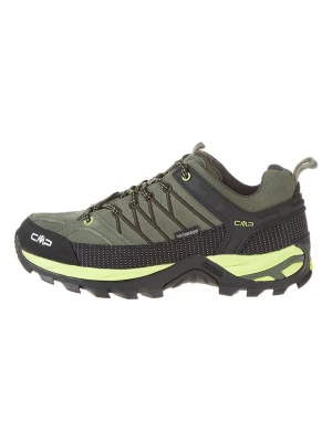cmp Skórzane buty trekkingowe "Rigel Low" w kolorze oliwkowo-czarno-żółtym rozmiar: 43