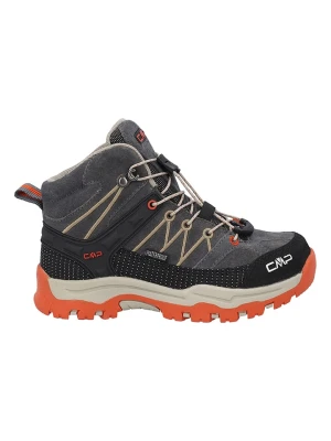 CMP Skórzane buty trekkingowe "Rigel Mid" w kolorze antracytowym rozmiar: 32