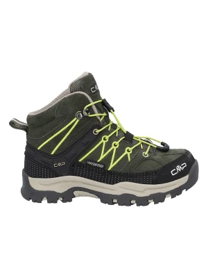 CMP Skórzane buty trekkingowe "Rigel Mid" w kolorze khaki rozmiar: 40