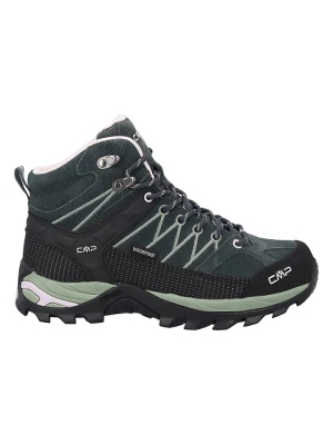 CMP Skórzane buty trekkingowe "Rigel Mid" w kolorze zielonym rozmiar: 36