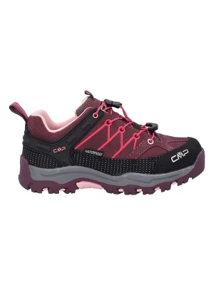 CMP Skórzane buty trekkingowe "Rigel" w kolorze bordowo-czarnym rozmiar: 40