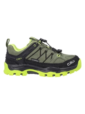 CMP Skórzane buty trekkingowe "Rigel" w kolorze khaki rozmiar: 34