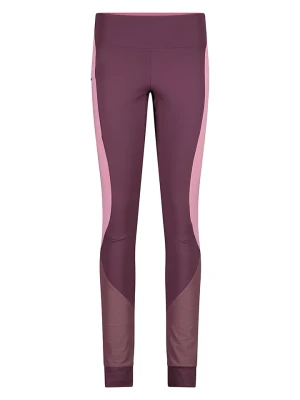 CMP Spodnie hybrydowe w kolorze fioletowym rozmiar: 38