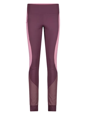 CMP Spodnie hybrydowe w kolorze fioletowym rozmiar: 36