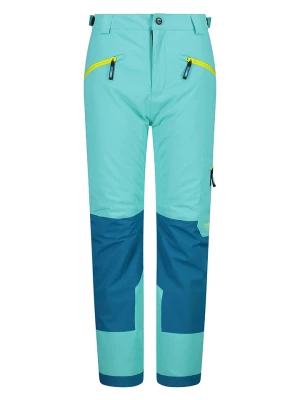 CMP Spodnie narciarskie w kolorze turkusowym rozmiar: 104