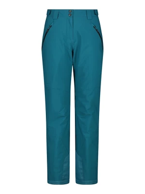 CMP Spodnie narciarskie w kolorze turkusowym rozmiar: 34