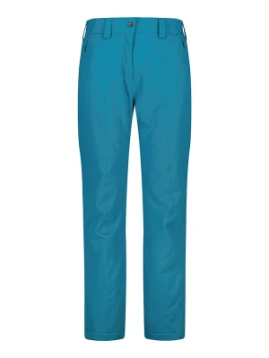CMP Spodnie narciarskie w kolorze turkusowym rozmiar: 46