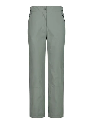 CMP Spodnie narciarskie w kolorze zielonym rozmiar: 40