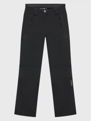CMP Spodnie outdoor 3A00485 Czarny Regular Fit