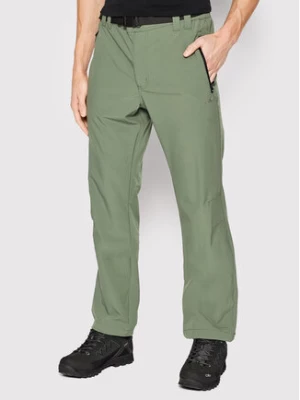 CMP Spodnie outdoor 3T51547 Zielony Regular Fit