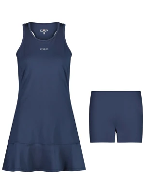 CMP Sukienka funkcyjna 2w1 w kolorze granatowym rozmiar: 36