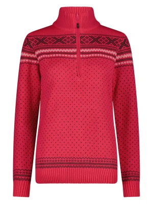 CMP Sweter w kolorze czerwonym rozmiar: 38