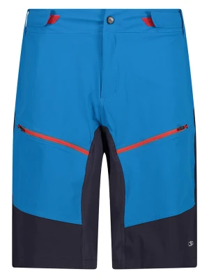 CMP Szorty funkcyjne 3w1 w kolorze niebiesko-czarnym rozmiar: 50