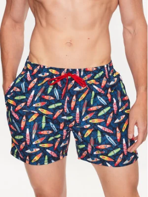 CMP Szorty kąpielowe 33R9037 Niebieski Regular Fit