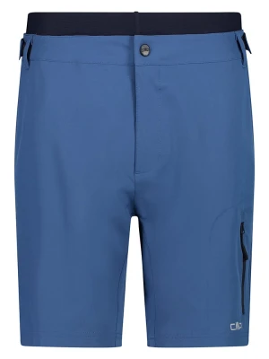 CMP Szorty kolarskie 3w1 w kolorze niebiesko-czarnym rozmiar: 50