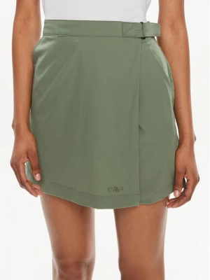 CMP Szorty sportowe 33T5366 Zielony Regular Fit