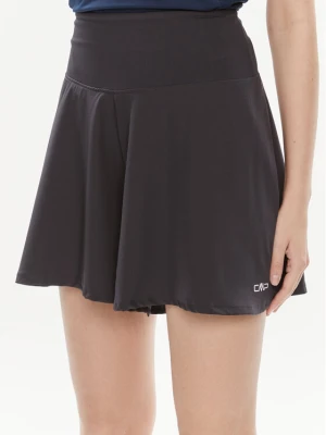 CMP Szorty sportowe 34C7976 Czarny Regular Fit