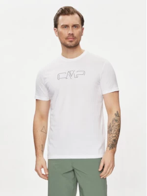 CMP T-Shirt 32D8147P Biały Regular Fit