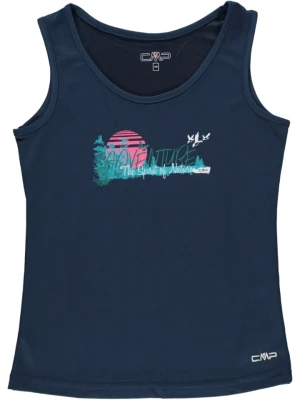 CMP Top funkcyjny w kolorze granatowym rozmiar: 98