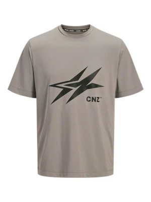 CNZ Koszulka sportowa "Amsterdam" w kolorze szarym rozmiar: XL