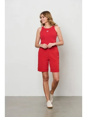 &Co Woman Bermudy "Philis" w kolorze czerwonym rozmiar: S
