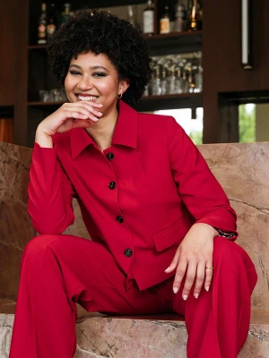 &Co Woman Blezer "Cameron" w kolorze czerwonym rozmiar: XL