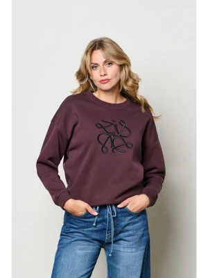 &Co Woman Bluza "Selina" w kolorze bordowym rozmiar: S