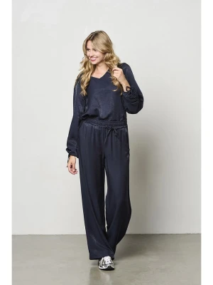 &Co Woman Bluzka "Marbelle" w kolorze granatowym rozmiar: L