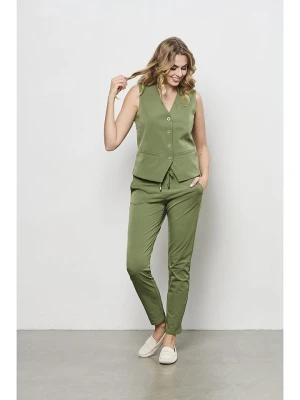 &Co Woman Kamizelka "Priya" w kolorze oliwkowym rozmiar: L
