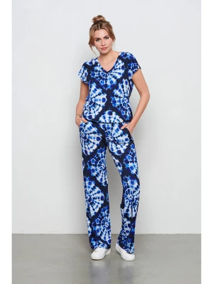 &Co Woman Spodnie "Loa" w kolorze granatowym rozmiar: L