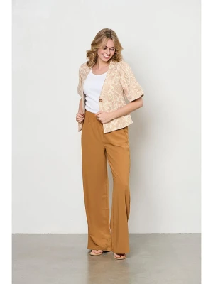 &Co Woman Spodnie "Nelly" w kolorze karmelowym rozmiar: XL