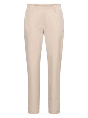 &Co Woman Spodnie "Posie" w kolorze beżowym rozmiar: 3XL