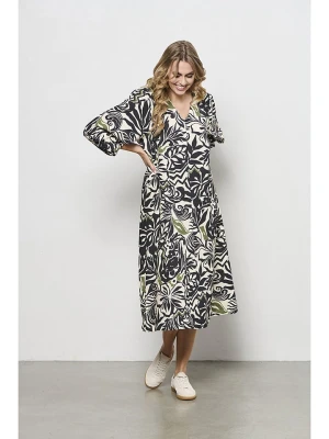 &Co Woman Sukienka "Anoek" w kolorze czarno-białym rozmiar: M