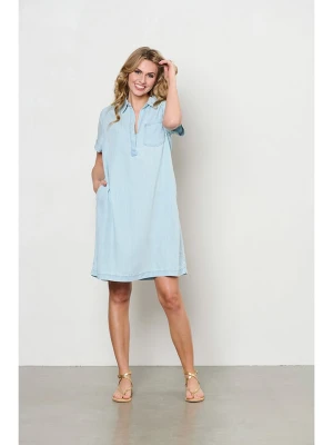 &Co Woman Sukienka dżinsowa "Joanna" w kolorze błękitnym rozmiar: L