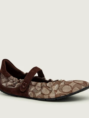 Coach Baleriny Mary Jane | zamsz