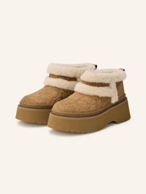 Coach Botki Na Platformie Christina braun