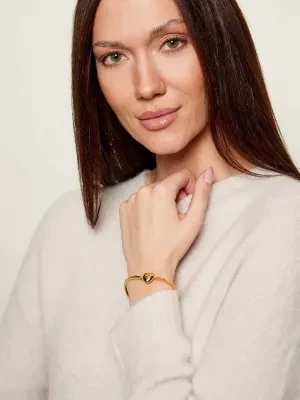 Coach Bransoletka Heart Cuff