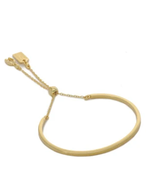 Coach Bransoletka Slider Bangle Bracelet 37440610GLD710 Złoty