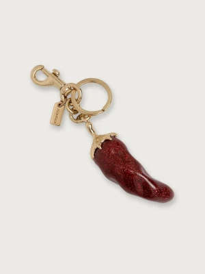 Coach brelok damski Chili Pepper Bag Charm czerwony